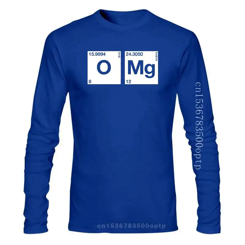 

New Online T Shirts Design Mens Tshirt Oxygen Magnesium Omg Periodic Table Science Chemistry Funny T Shirt