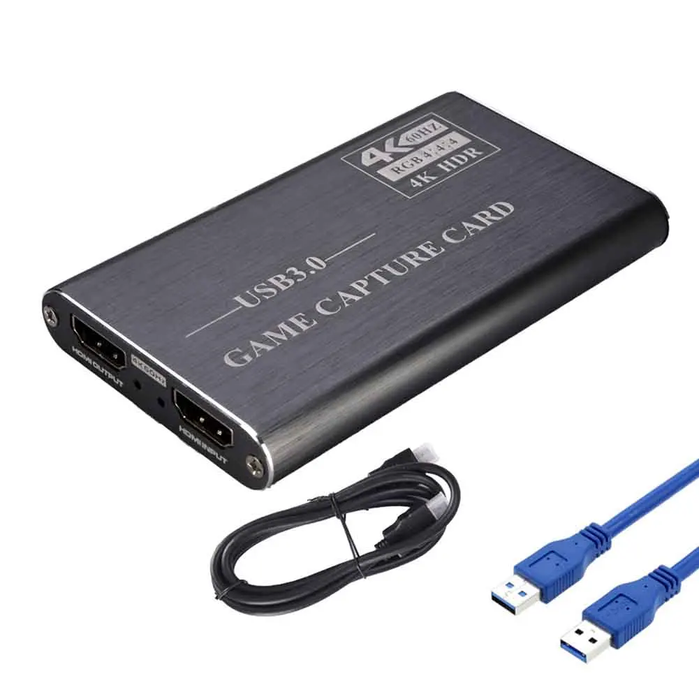 

Drive Free Game Computer PC Audio Converter USB 3.0 Video Card Live Broadcasting Full HD Multifunction Mini Easy Install