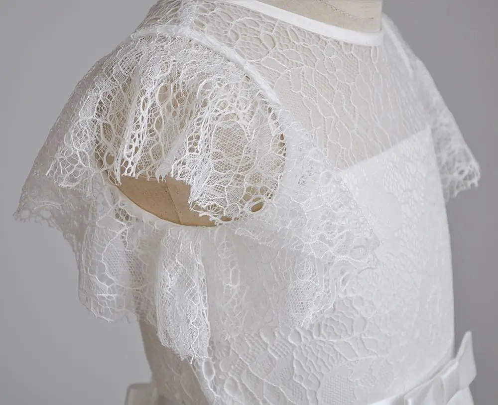 Летнее платье для девочек Хлопковое принцессы детская одежда свадеб из шифона