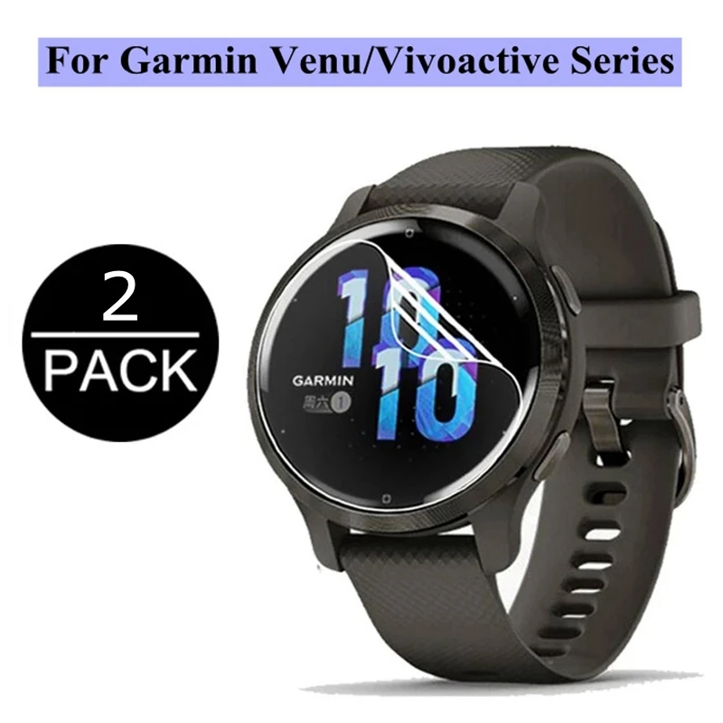 2 шт. защитная пленка для экрана Garmin Vivoactive 4S 4 3S 3 CAME S 2|Смарт-аксессуары| |