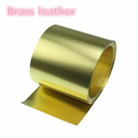 1meterroll thickness 0 010 020 030 050 1mm thin brass strip sheet gold film brass foil brass platefor thermal conductivity