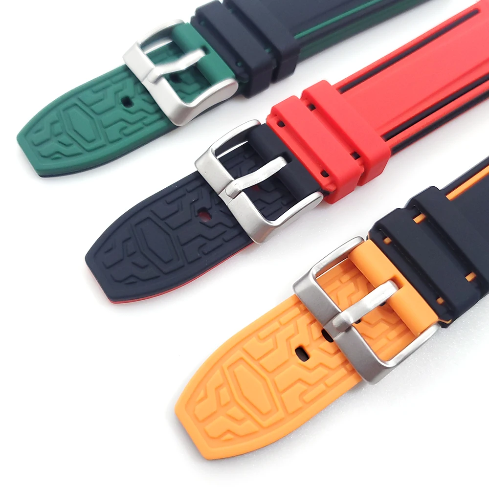 

For HUAWEI WATCH 3 Pro/GT 2 Rubber Strap 46mm 42mm Silicone Band WristBands For HONOR MagicWatch 2/GS Pro/ES Watchband Bracelet