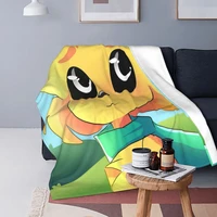 mikecrack blankets coral fleece plush summer manga game multi function lightweight throw blanket for bed outdoor bedspread