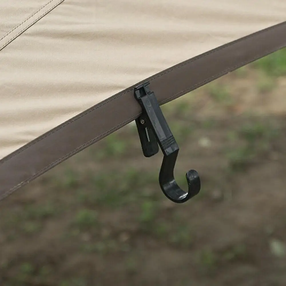 

4 Pcs/set Outdoor Tent Canopy Cloth Clip Hook Holder Portable Multifunctional Tool Tent Pegs Camping Accessories