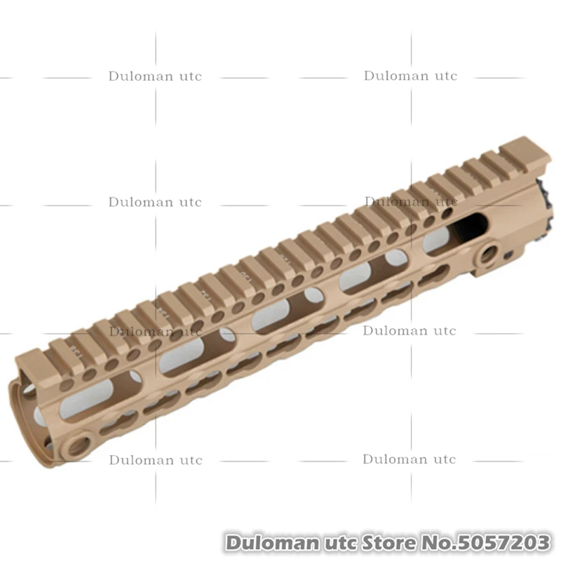 Duloman utc MI KeyMod бесплатно поплавок Handguard Тактический 10 дюймов легкий металлический рельс системы для страйкбола AEG/GBB винтовки