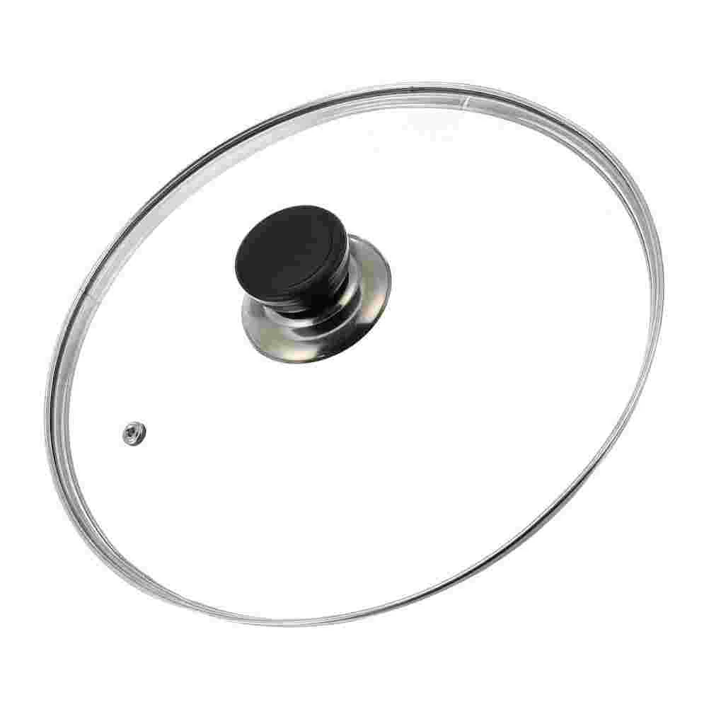 

1pc Cooking Pot Lid Food Protective Cover Visible Pot Lid (Assorted Color)