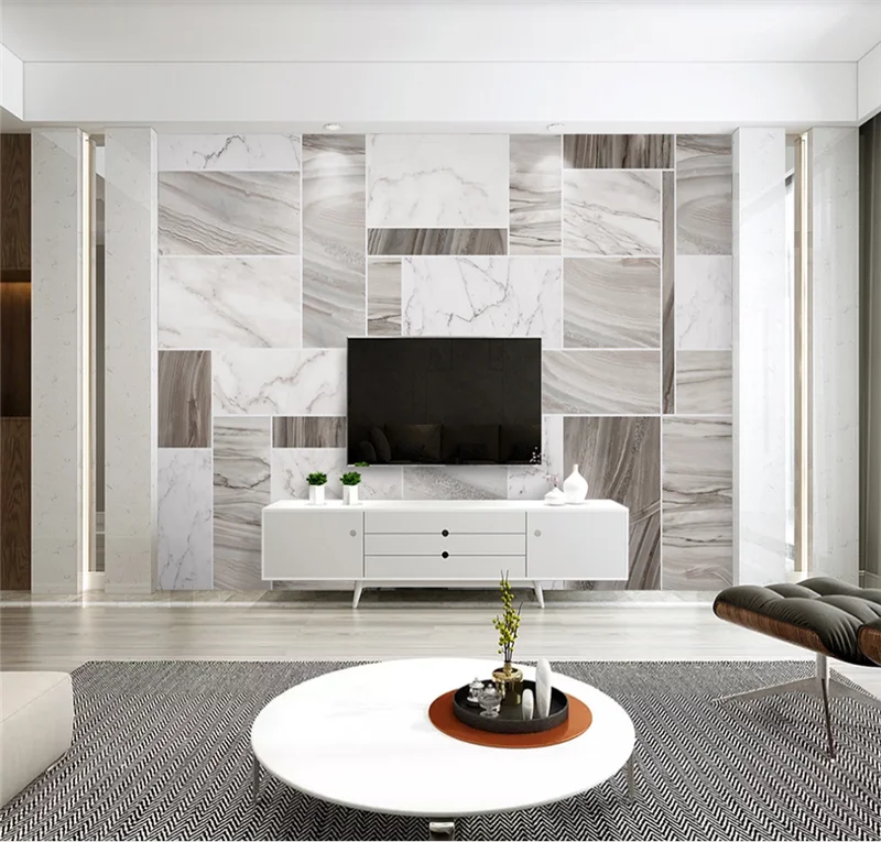 Пользовательские обои росписи 3D фото 8d стерео современный минималистичный