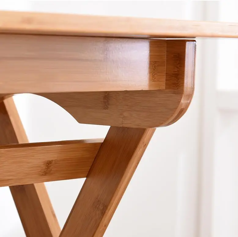 Современный бамбуковый компьютерный стол складной бамбуковая мебель детский