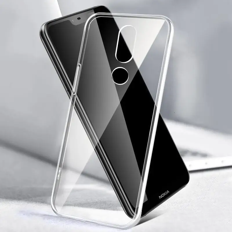 Силиконовый TPU чехол для телефона Nokia 6 2 7 3.1C: 3 5 8 от до 1 плюс X5 X6 4 ультра тонкий
