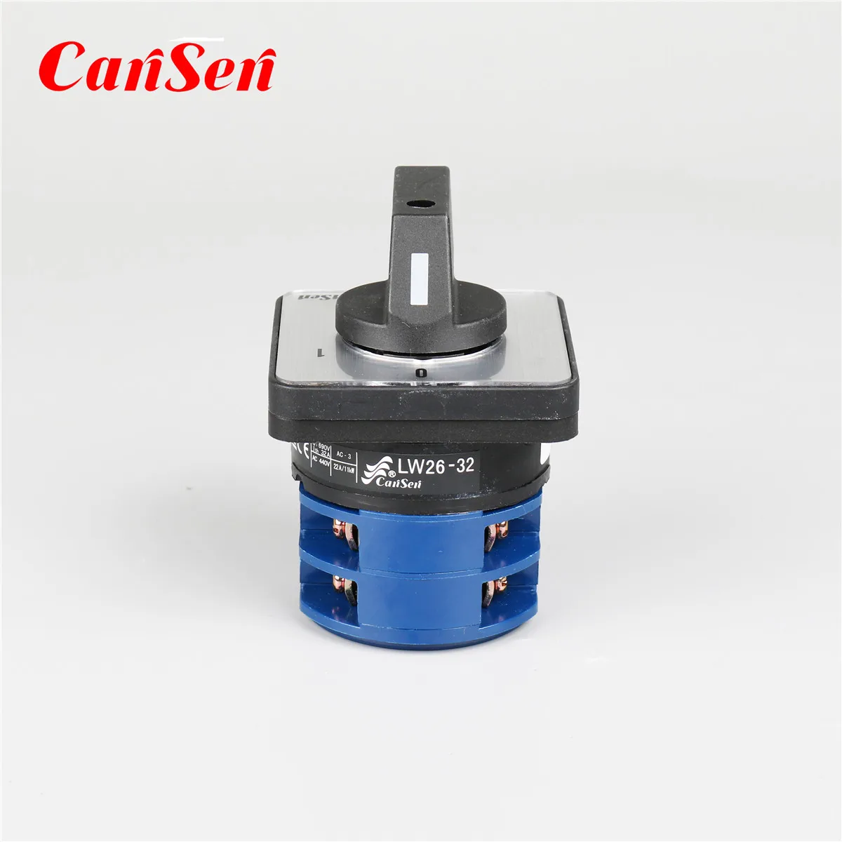 AC 440V Ui 690V 32A поворотный Кулачковый выключатель OFF-ON/0-1 2 Позиции 4 полюса 8 клемм (CE TUV)