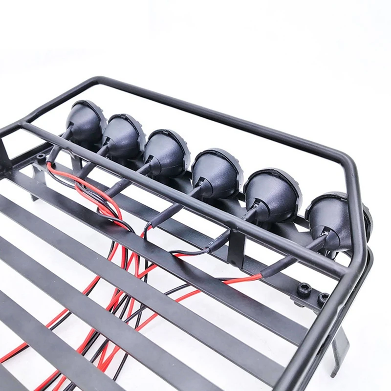 

2 Set RC Car Part: 1 Set Luggage Roof Rack Net Climbing & 1 Set Wheel Rim Hub Tire with 5mm to 12mm Combiner