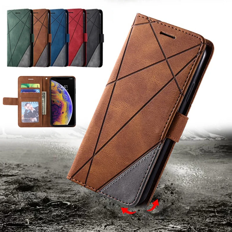 Чехол-книжка POCO X3 NFC F3 M3 Для Xiaomi Mi 11 кожаный чехол-книжка для Redmi Note 10S 10 9 9S 9T 9A 9C 8 8T 7