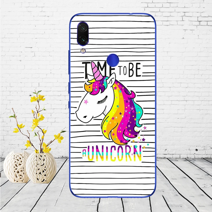 F17 Чехол для Xiaomi Redmi Note 7, силиконовый чехол для Xiaomi Redmi Note 7, задняя крышка, чехол для Redmi Note 7, чехол для телефона - Цвет: F17
