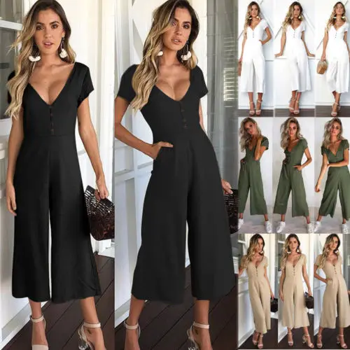

Fashion Women Jumpsuit Long Women's Clubwear Playsuit Sexy Party Chiffon Long Romper Bodysuit Streetwear