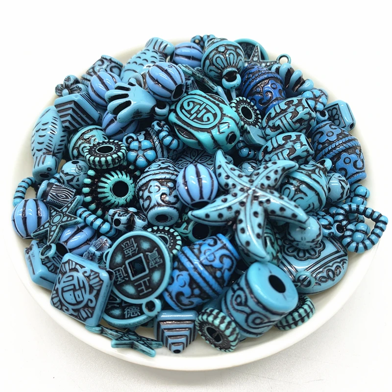 

20g New Acrylic Beads mixing Beads Style for DIY Handmade Bracelet Jewelry Making Accessories Wholesale#30