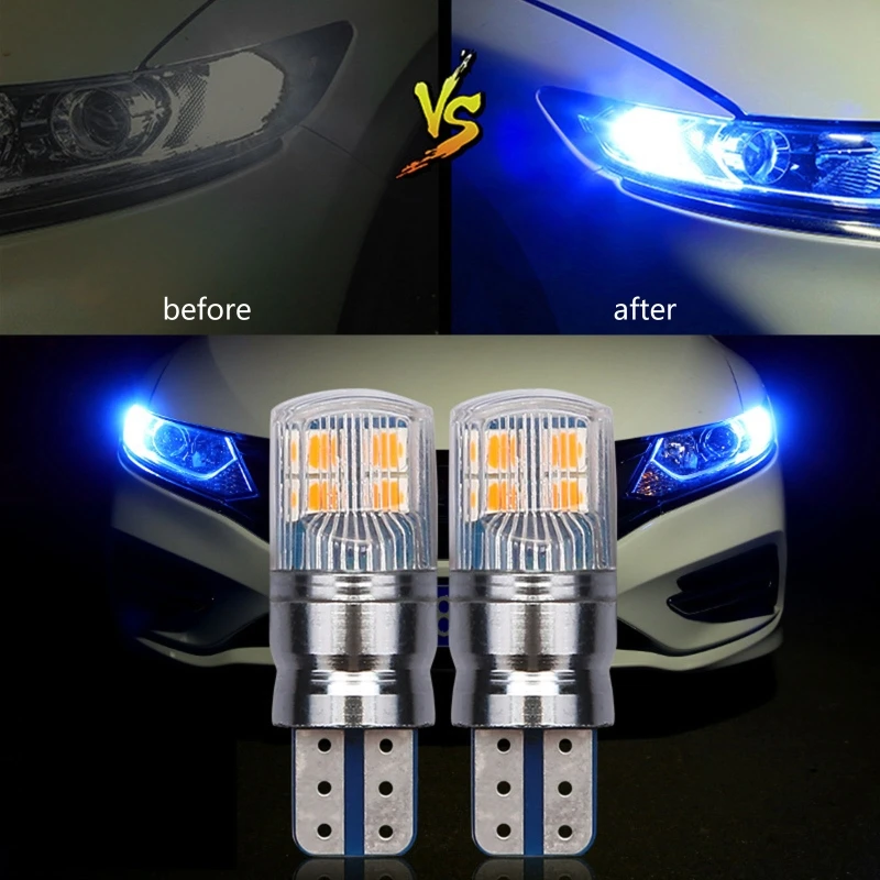 

W5W T10 LED Bulbs Canbus 3030 SMD 12-24V Car Interior Map Dome Courtesy Lights Parking Light Auto Signal Wedge Side Lamp