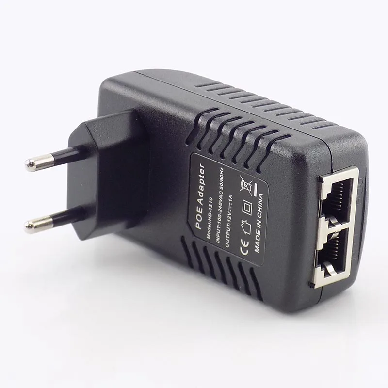 POE-инжектор для IP-Камеры 12 В 1 А | Безопасность и защита