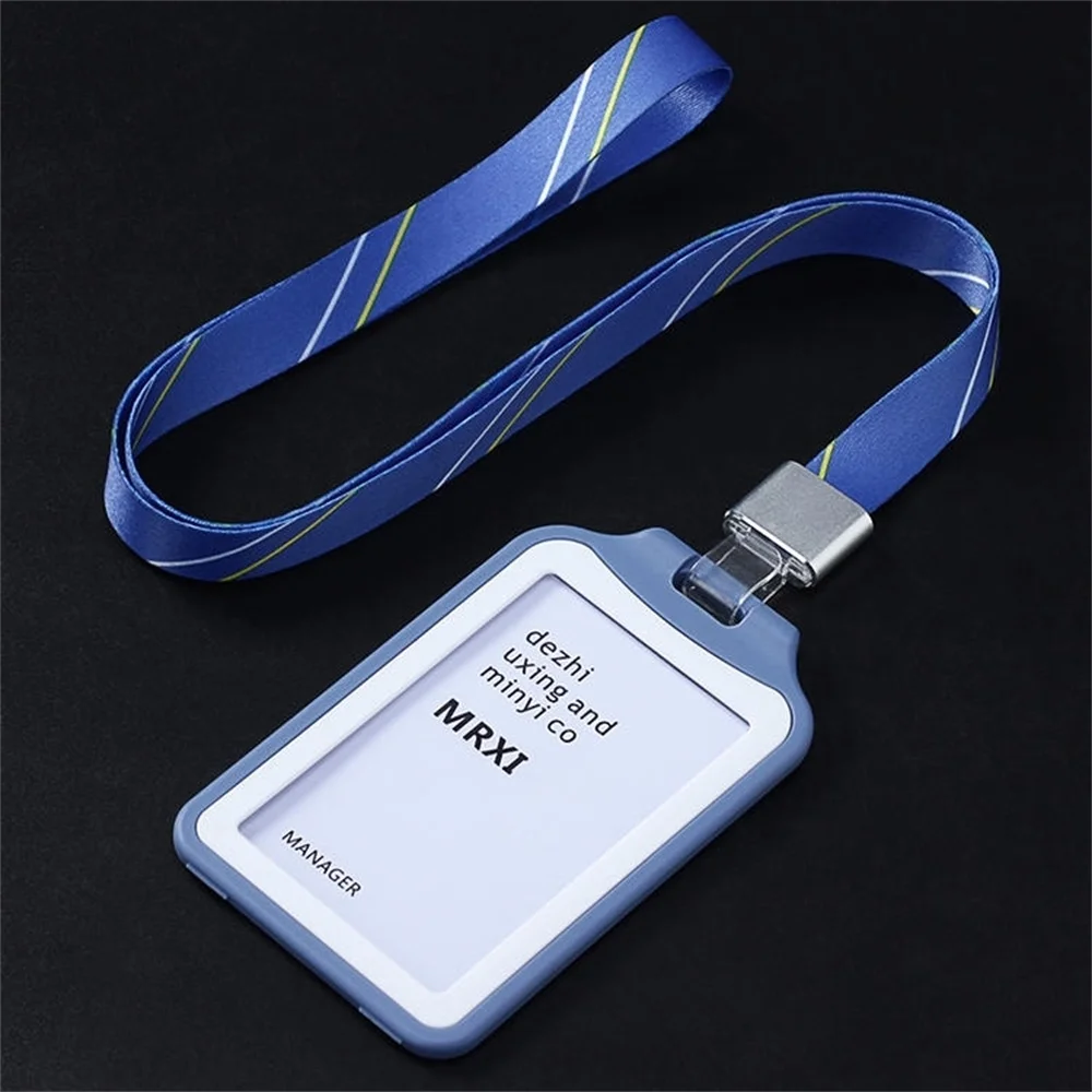 

Badge Admission Credit Card Holder Plastic Name Ticket Pocket
