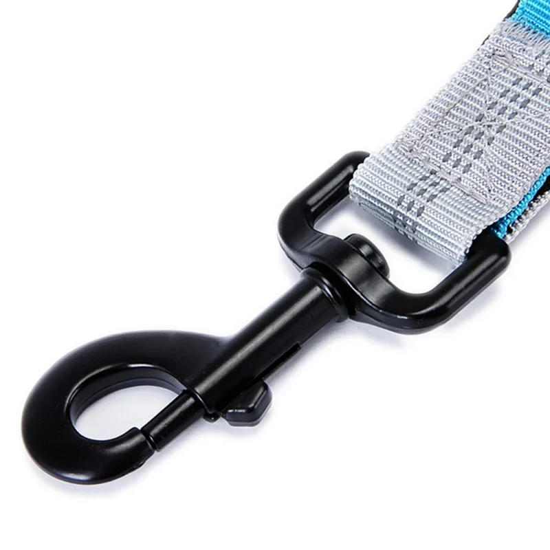 

Reflective Leash Traction Rope Pet Dog Running Belt Elastic Hands Freely Jogging Pull Dog Leash Metal Leashes