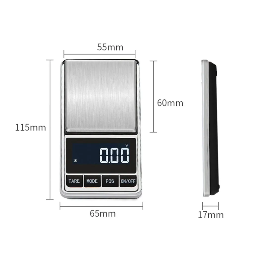 

top selling product 2020 0.1 Gram Precision Jewelry Electronic Digital Balance Weight Pocket Scale 500g Wholesale Dropshipping