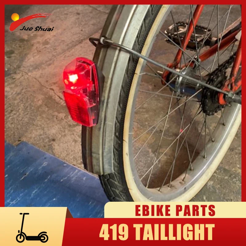 

Red LED Bike Light Mudguard Fender Road Bike Taillight Running Light Cycling Rear Light Rear Bicycle Lamp Bicycle Wheel Lighting