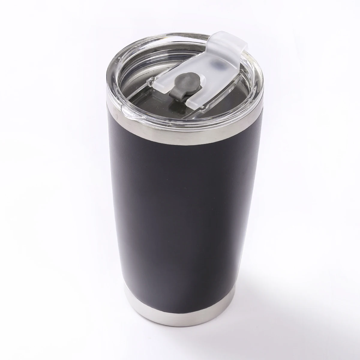 

1pc 20oz Solid Portable Stainless Simple Solid Color Steel Vacuum Tumbler Insulated Travel Coffee