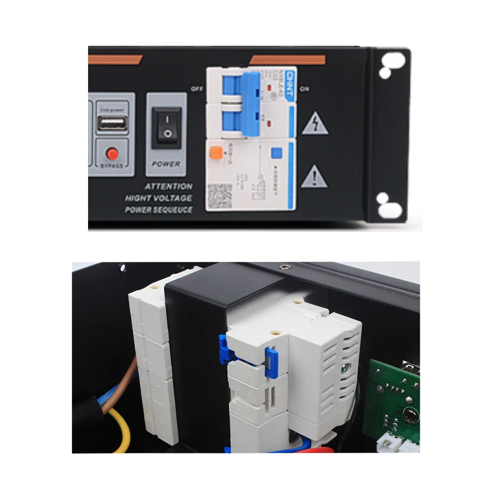 Профессиональная 16-канальная последовательность мощности для источника питания