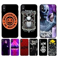 yinuoda motionless in white phone case cover for iphone 11 8 7 6 6s plus x xs max 5 5s se 2020 xr 11 pro cover