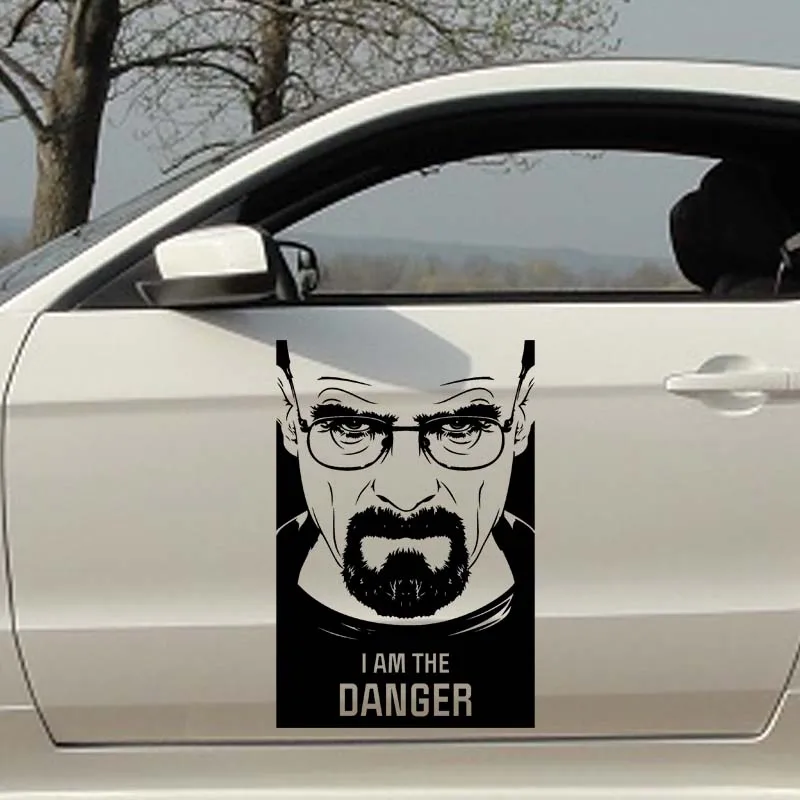 Виниловая наклейка Я опасность Let's Cook стикеры для автомобилей грузовиков