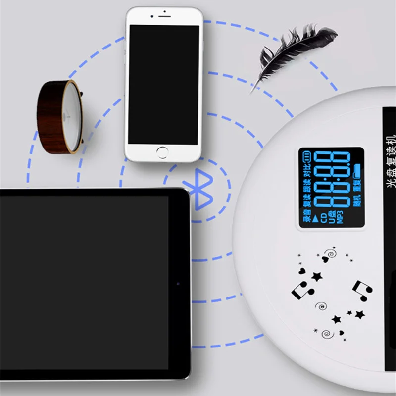Портативный ретранслятор плеер зарядка через Bluetooth USB-плеер USB-флеш-накопитель