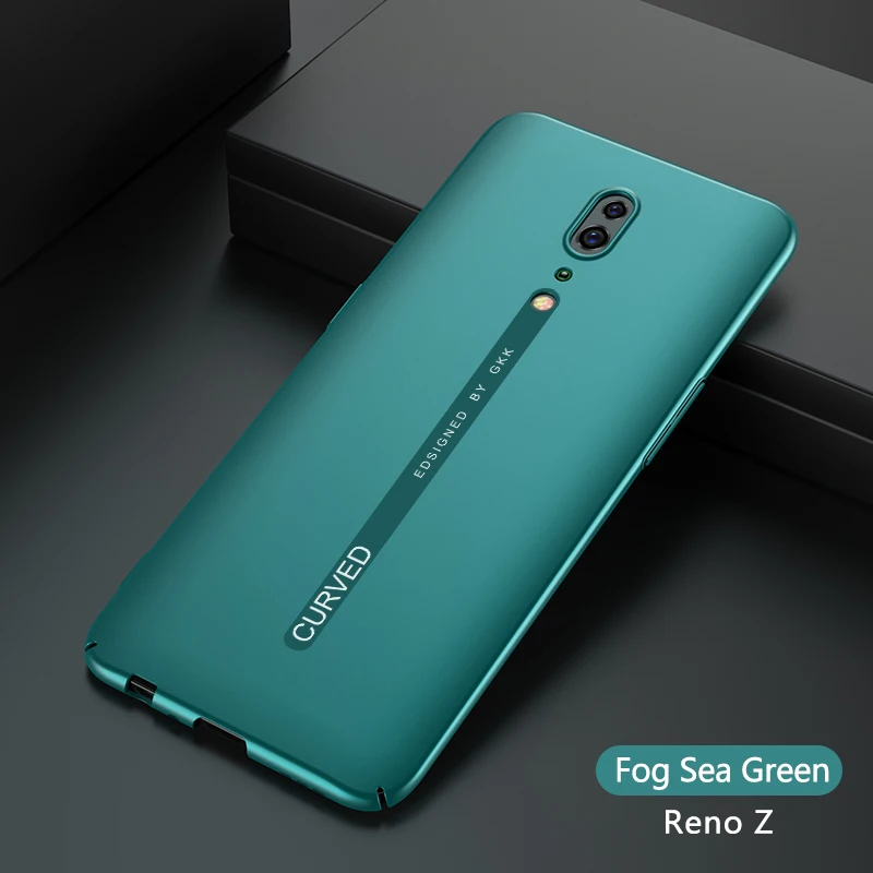 GKK 2 в 1 чехол для OPPO Reno Z 10X Zoom Case двойная защита противоударный Ультратонкий матовый чехол для OPPO Reno Z 10X Zoom Case