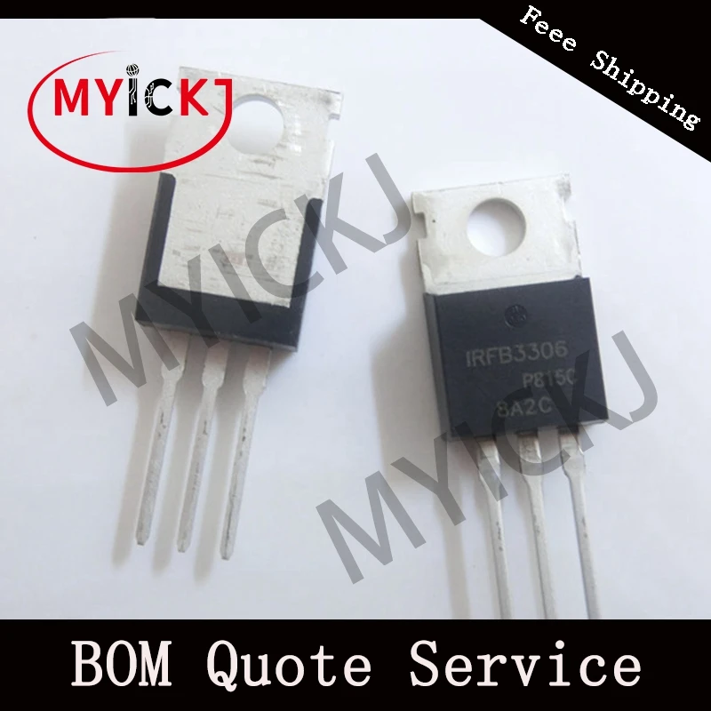 10 шт. IRFB3306 до 220 N Channel MOSFET транзисторы IC чип|Светодиодные чипы| |