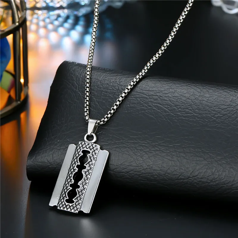 Ретро Геометрические Ожерелья Скелет Череп злые глаза для женщин и мужчин