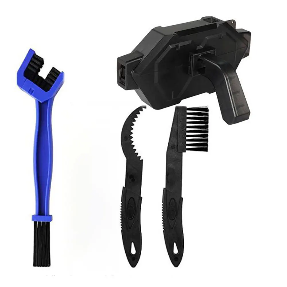 

Portable Mountain Bike Cleaning Set Bicycle Chain Cleaner Scrub Brushes Washing Tool Biking Accessories Bicycle Repair Tools