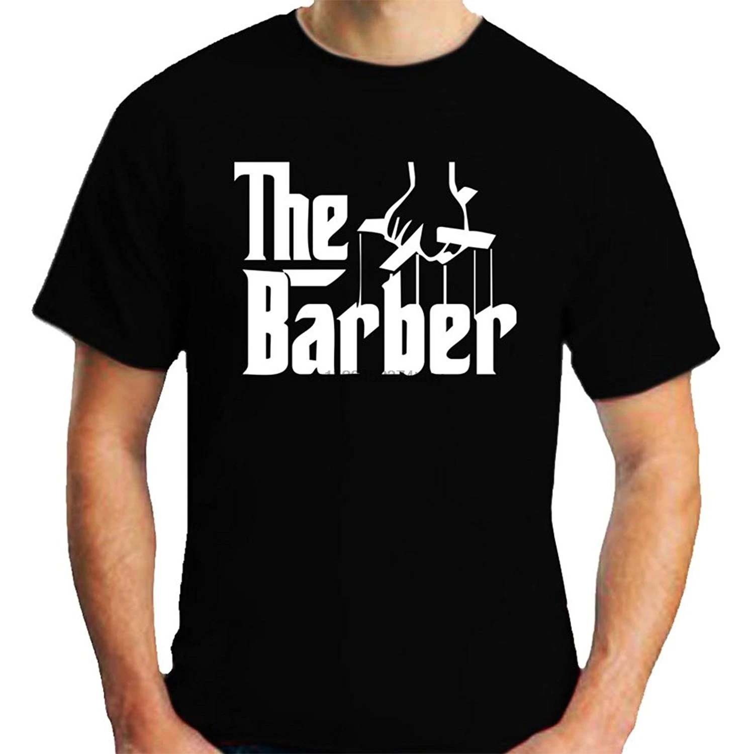 

The Barber T-Shirt Short Sleeve Black Men's T Shirt