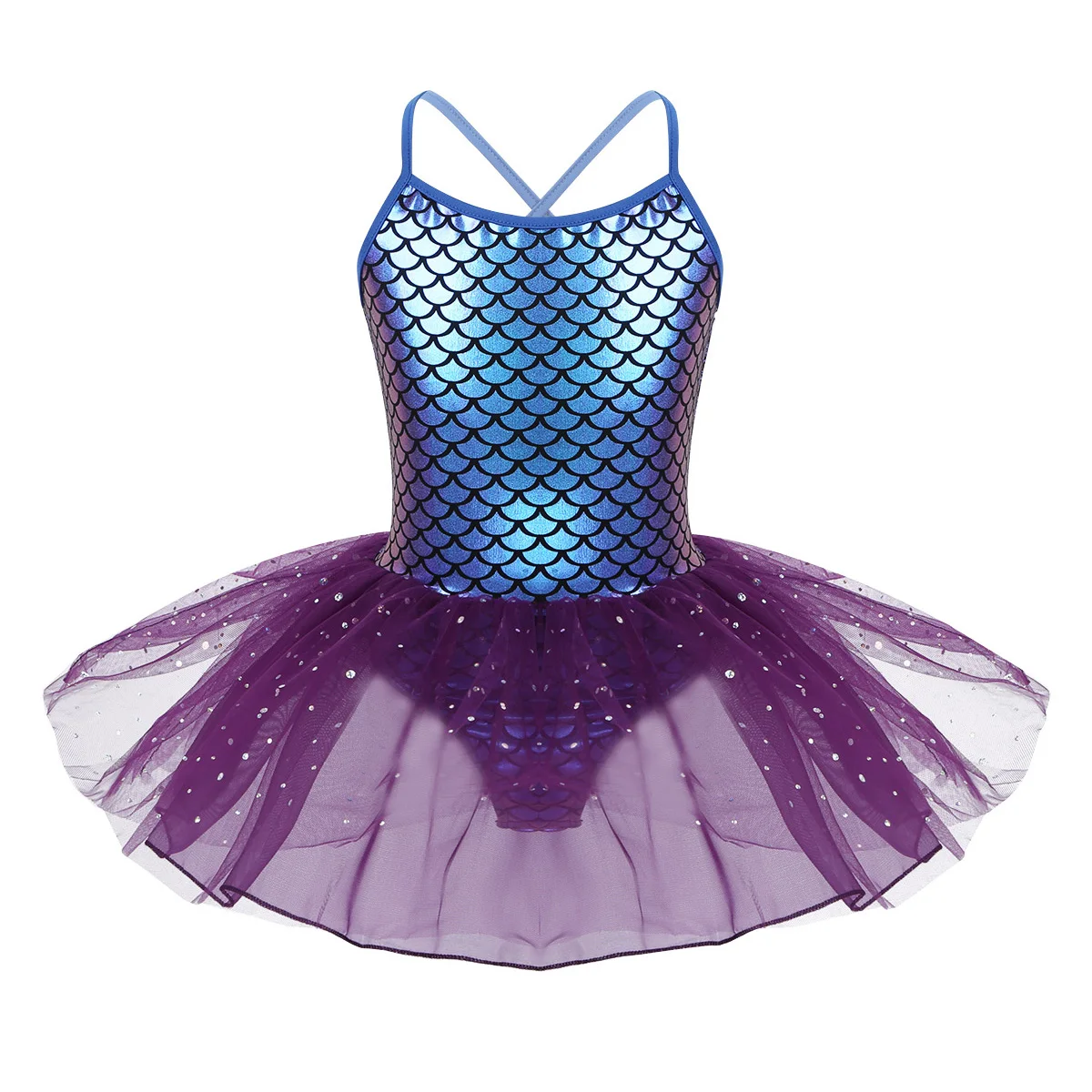 Purple Новинка; балетный костюм-пачка с лебедем для маленьких девочек; платье для танцев; гимнастическое трико; платье для катания на коньках; Балетные костюмы; 4 цвета; Одежда для девочек - Цвет: Purple