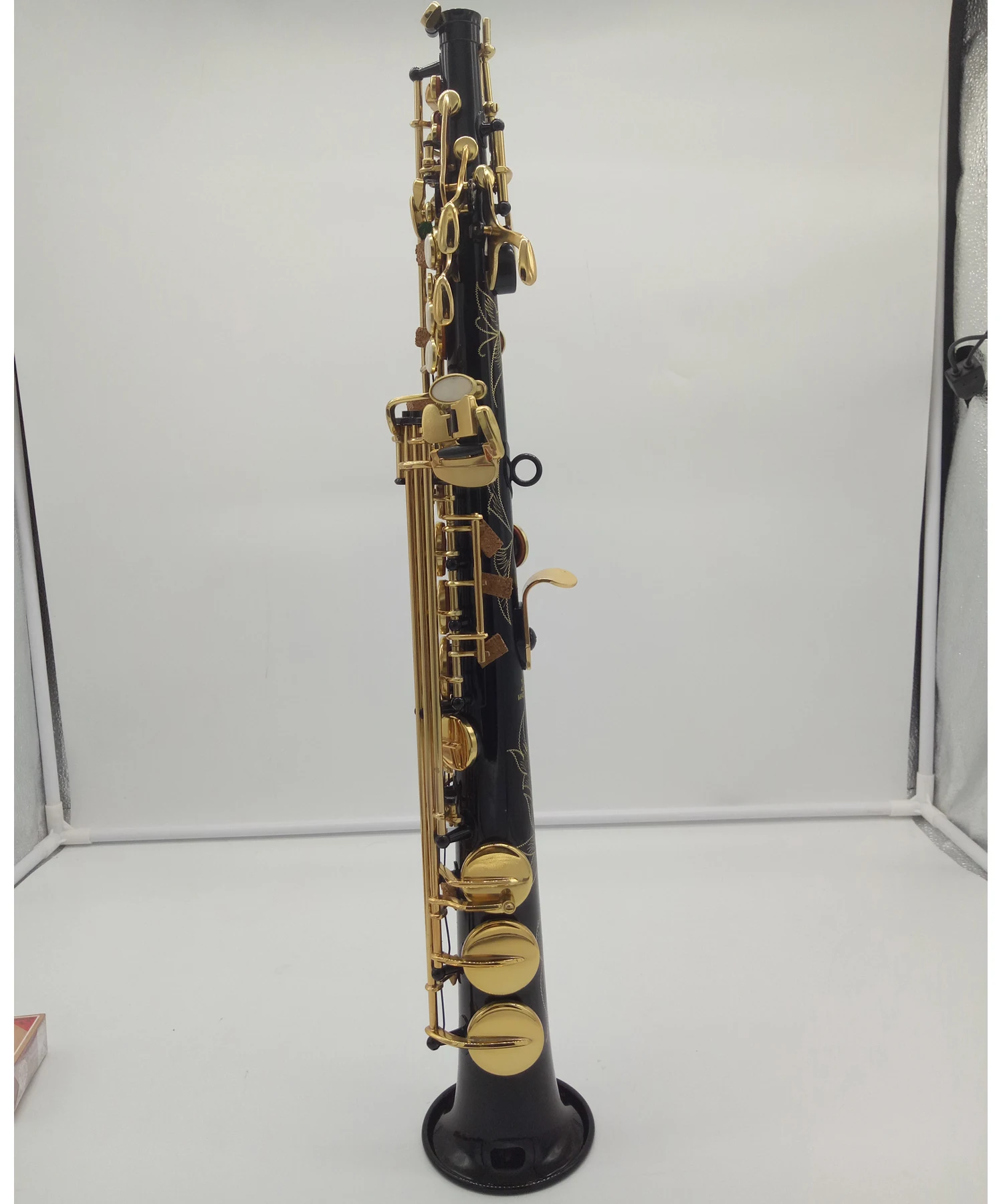 Новинка De Xin Саксофон сопрано 875EX Профессиональный Sax под заказ EX Золотой лаковый