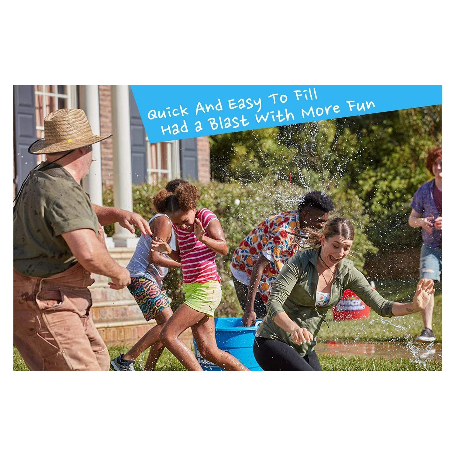 globos cumplea&ntilde;os，decoraci&oacute;n，Globos de agua de relleno r&aacute;pido para ni&ntilde;os, fiesta de globos de agua, juguete divertido de verano para exteriores, decoraci&oacute;n de relleno r&aacute;pido, 111 Uds.-2