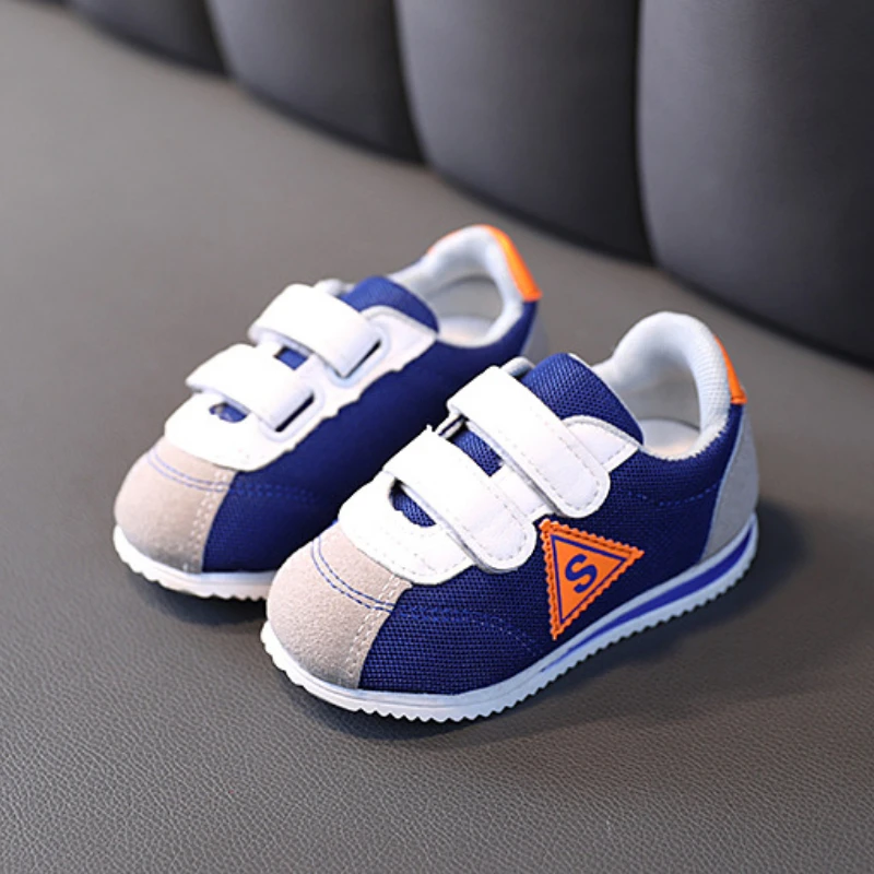 Детские дышащие кроссовки мягкая подошва повседневная спортивная обувь для