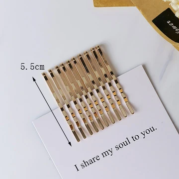10PCs Hair Clips Свадебная тиара невесты корона повязка на голову "Принцесса" диадема для девочек украшения украшение для прически невесты аксессуары для волос - Окраска металла: 10PCs Hair Clips