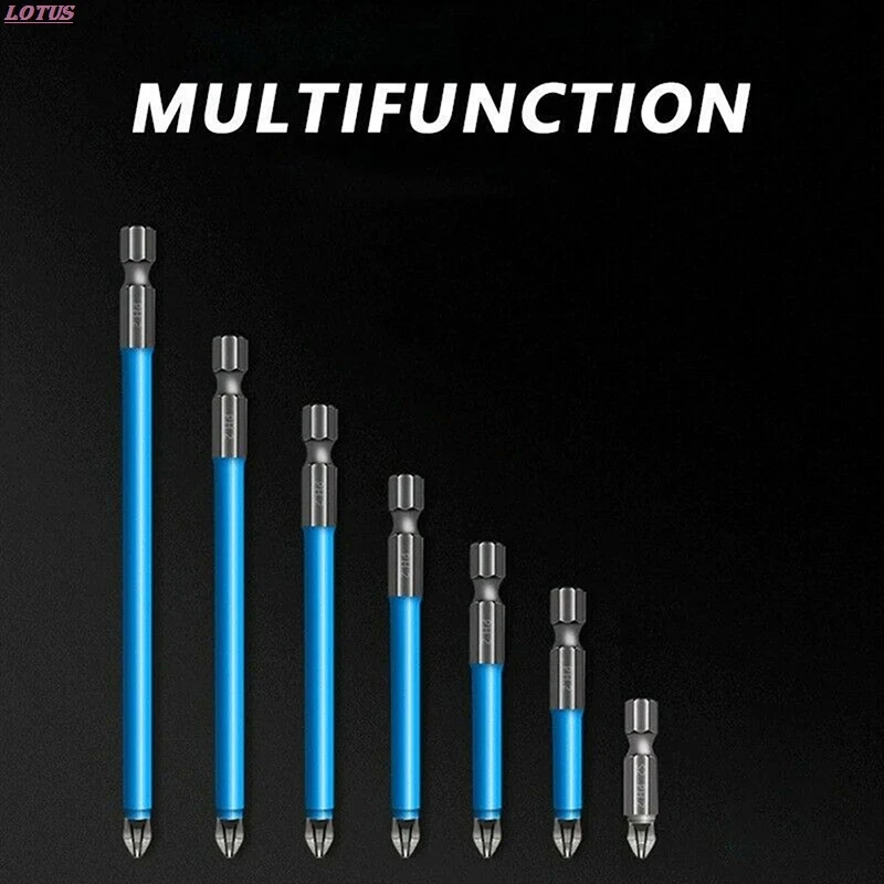 

50/70/90/127/150Mm Screwdriver Bits Anti-slip Magnetic Screwdriver Hex Shank Spanner Bit Power Tool