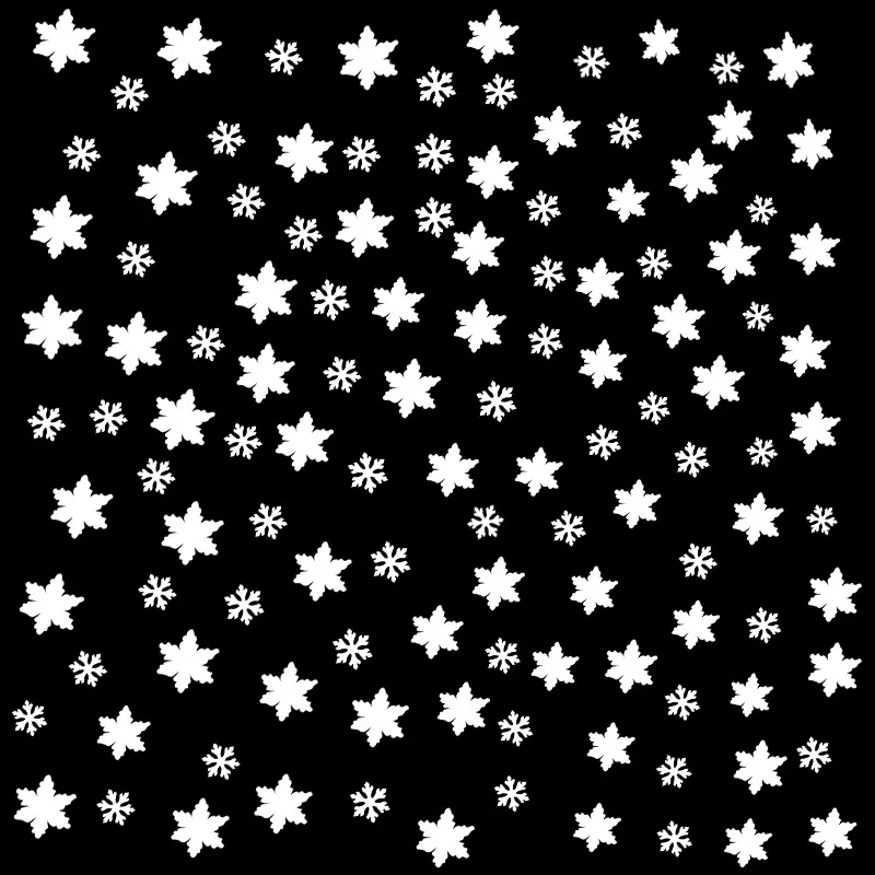 Snowfall Led Stage Lights Displays Projector Show Christmas Outdoor Indoor Rotating Snowflake Lamp Xmas Garden Landscape Decor
