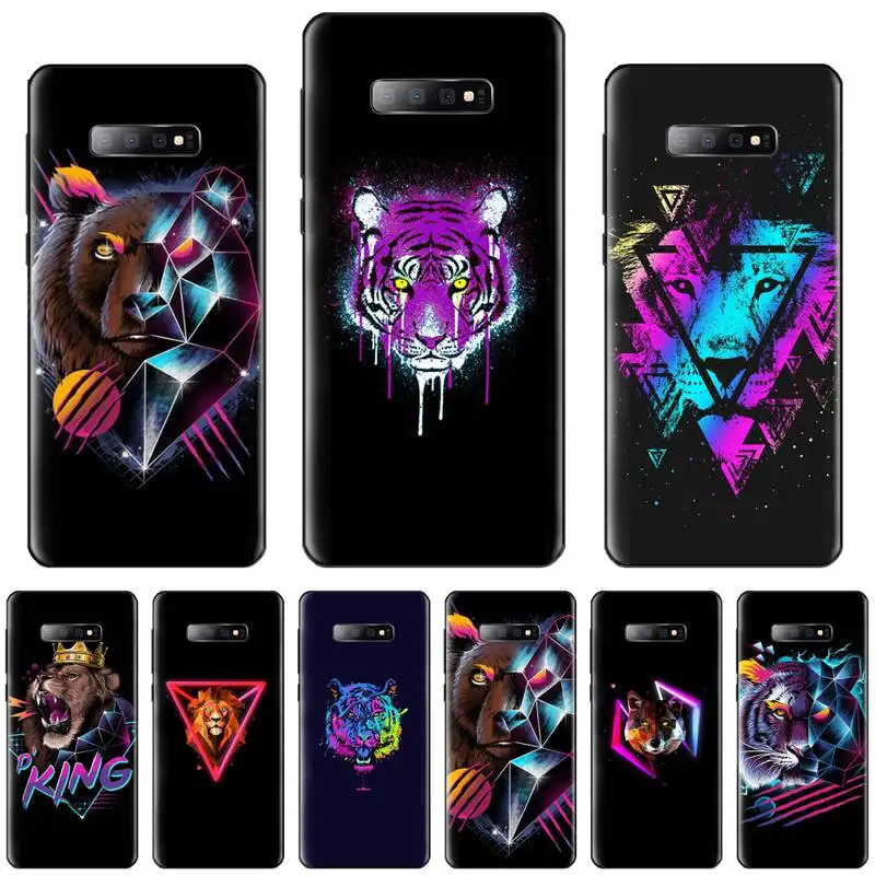 Мягкий черный чехол для Samsung S6 S7 edge S8 S9 S10 e plus A10 A50 A70 note8 J7 2017|Чехлы-накладки| |