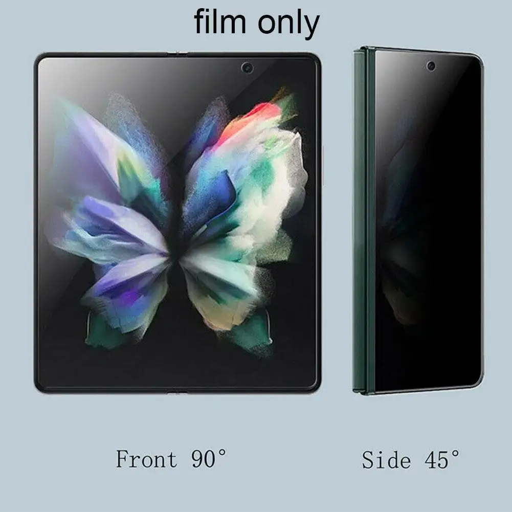 

Hydrogel Film for Samsung Z Fold 3 5g Mobile Phone Full-screen Protector Film Soft No Fingerprint Anti Privacy Screen Film