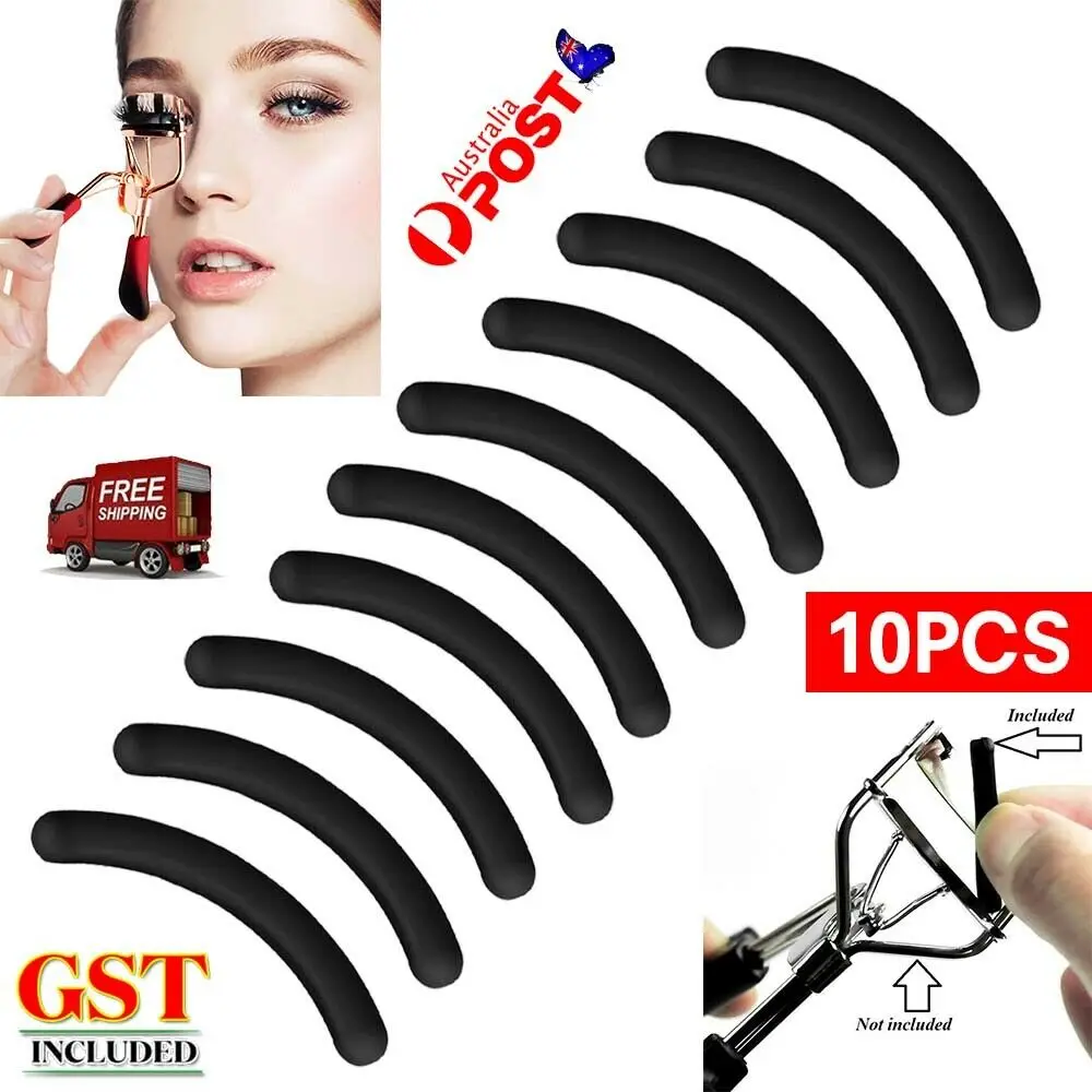

10x Refill silicone Pads Make Up Tool Replacement Eyelash Curler Circle Cosmetic