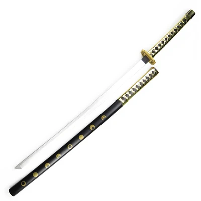 Touken Ranbu онлайн Mikazuki Munechika дед катана, деревянная длинная одежда для косплея самурайский меч - Цвет: style 2(120 cm long)