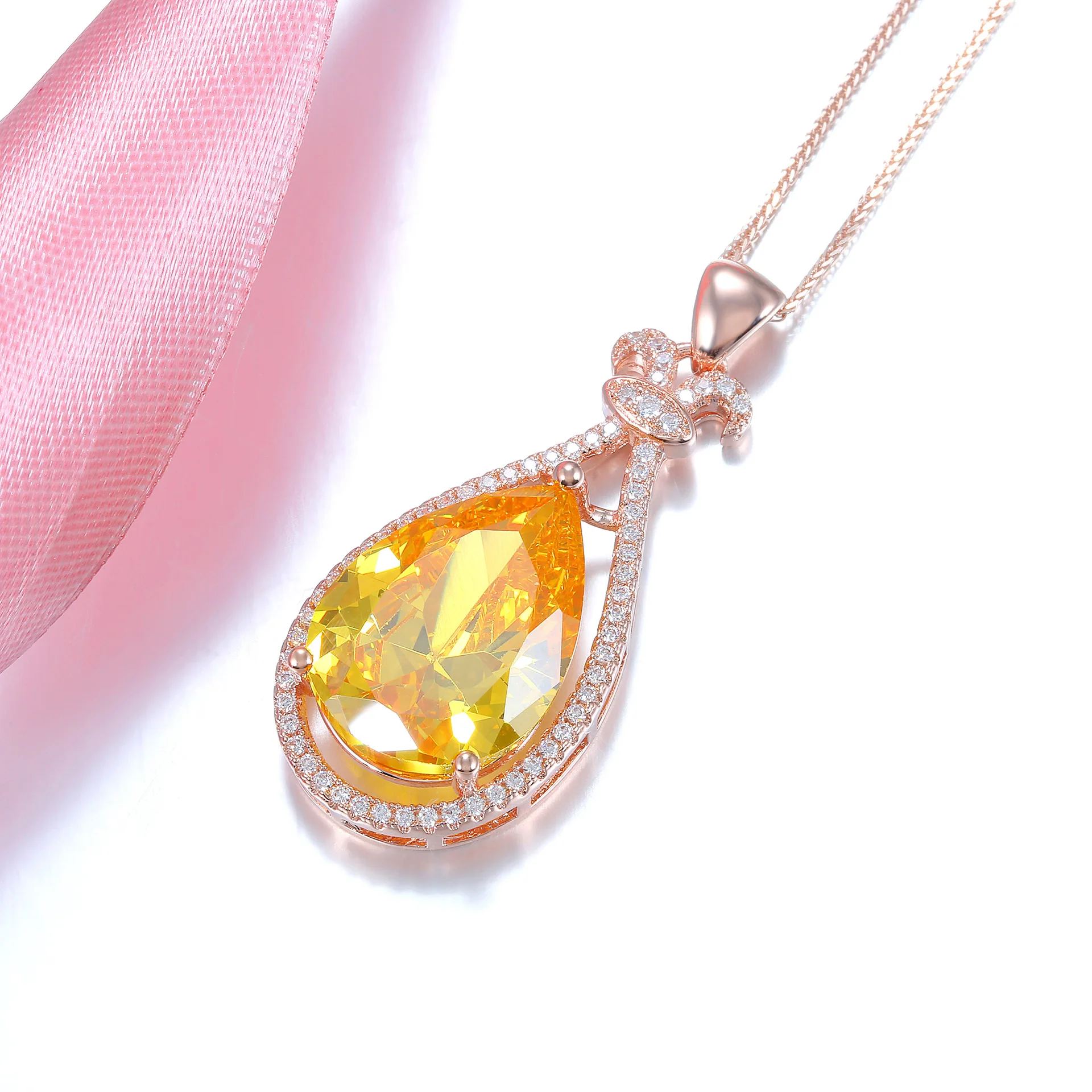 Подлинная 14K Стерлинговое серебро лаборатория-созданный Топаз &amp AAA ZC акцент