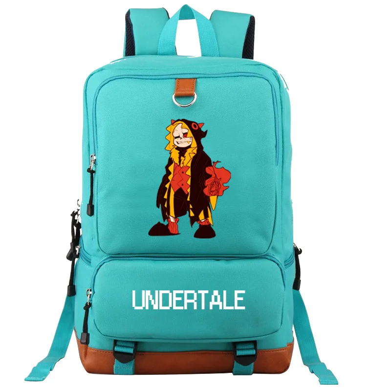 Undertale рюкзак Sans студенческий школьный рюкзак, сумка для книг подростков плечи пакет сумка компьютер дорожные сумки