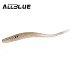 ALLBLUE Crazy Slug 130 мм 6 шт.пакет мягкая рыболовная приманка Seabass искусственная приманка силиконовый червь шэд угорь рукоделие рыболовные снасти