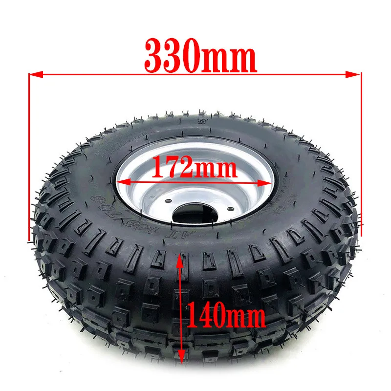 6-дюймовое колесо ATV 145/70-6 покрышка Для вездехода 50cc 70cc 110cc для маленьких